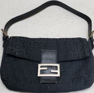 Athuntic black fendi purse